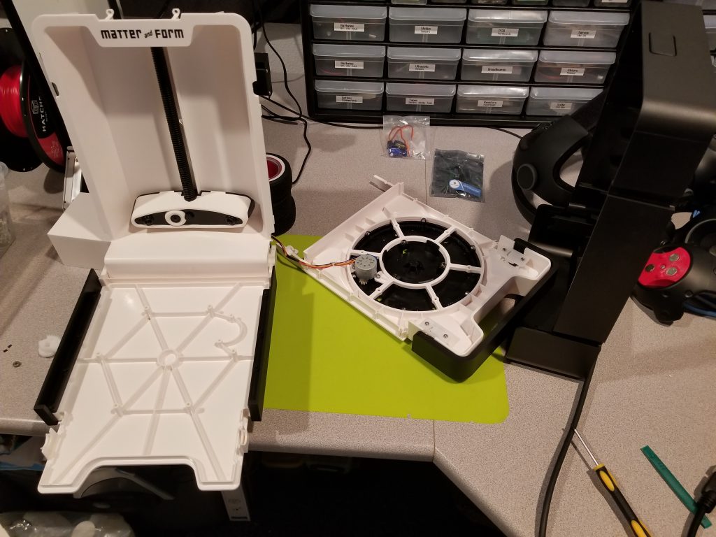 Repairing a 3D Scanner